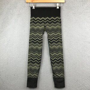 Lululemon‎ Ebb To Street Pant Heathered Fatigue Green Chevron Legging Size waist